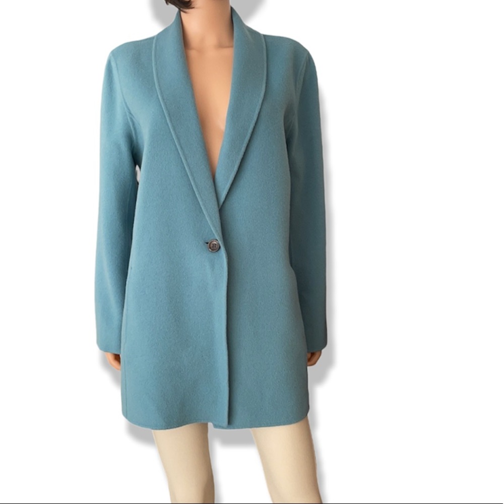 NWT Talbots Double Faced Long Blazer